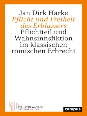 cover image of Pflicht und Freiheit des Erblassers